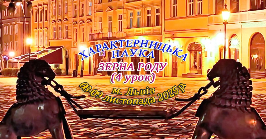 Характерницька наука - Поклик Зерна Роду